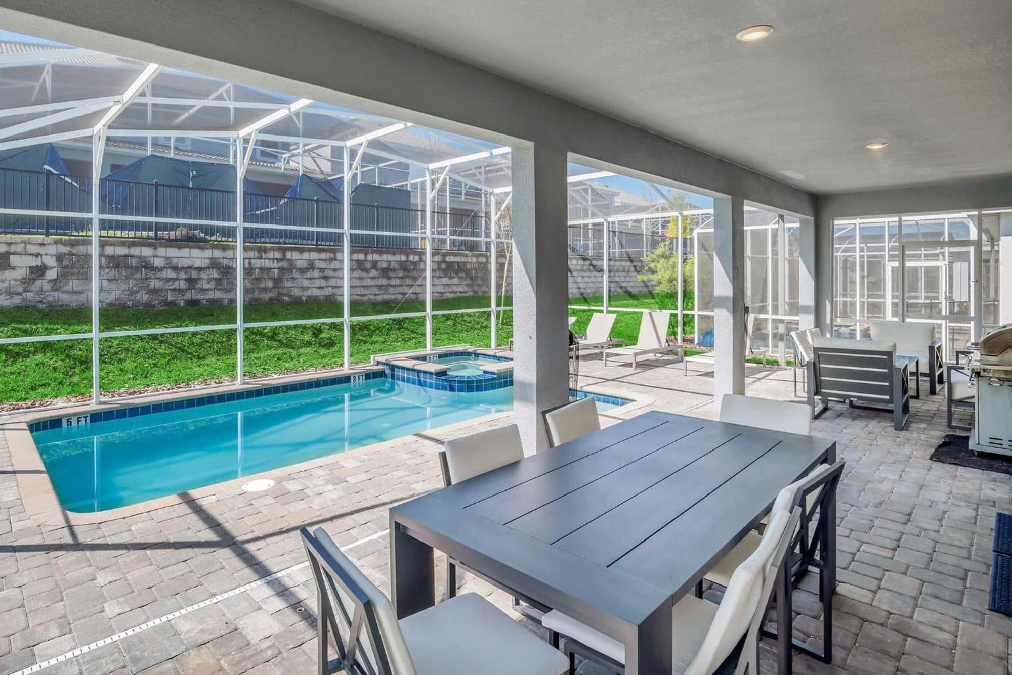 8Br Luxury - Sleeps 22 - Near Disney With Pool & Hot Tub! Davenport Exterior foto